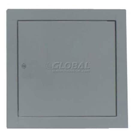 Multi Purpose Metal Access Panel, Cam Locks, 30"Wx30"H, Gray